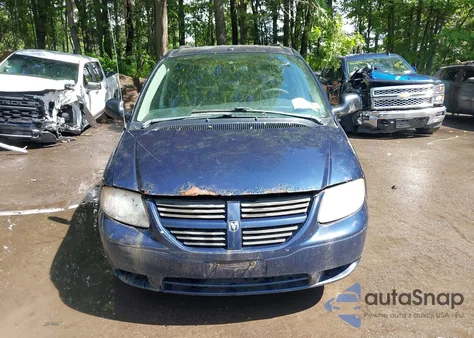 2006 Dodge Grand Caravan Se из США, поврежденный, VIN 1D4GP24R26B678389